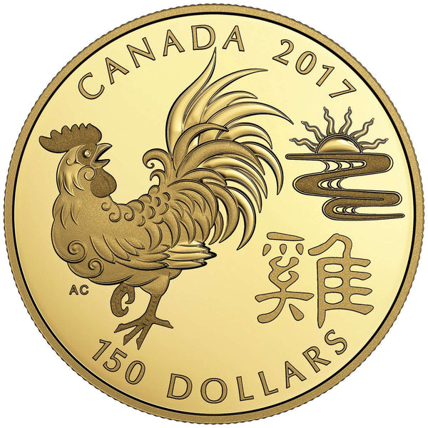 2017 $150 Year of the Rooster - 18-Karat Gold Coin