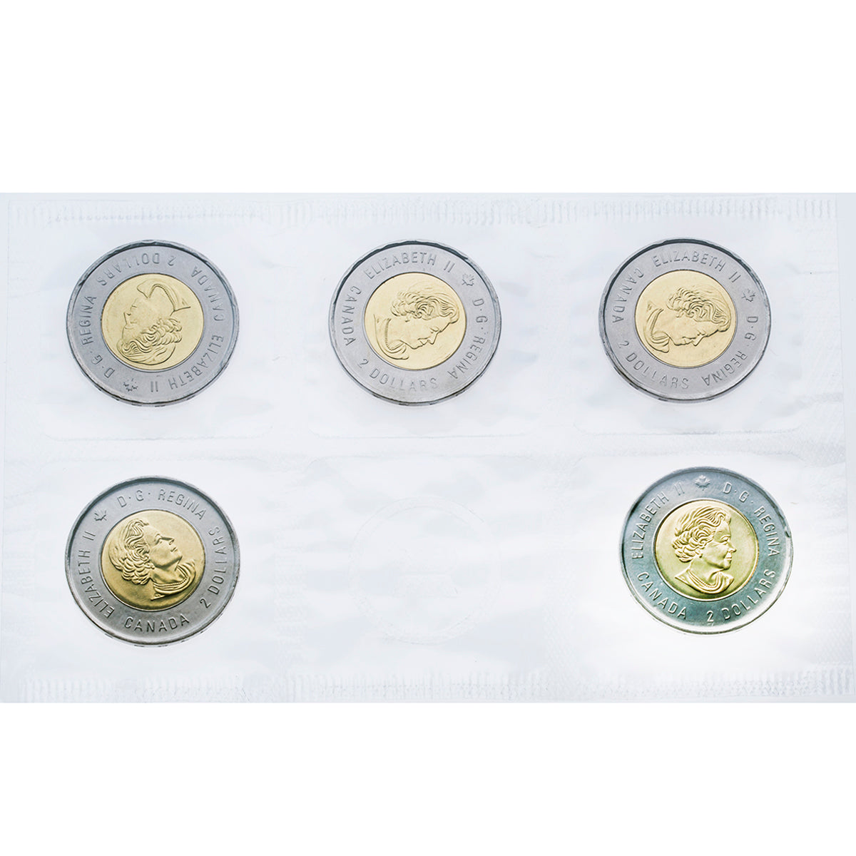 2016 $2 The Battle of the Atlantic - Circulation 5-Coin Pack