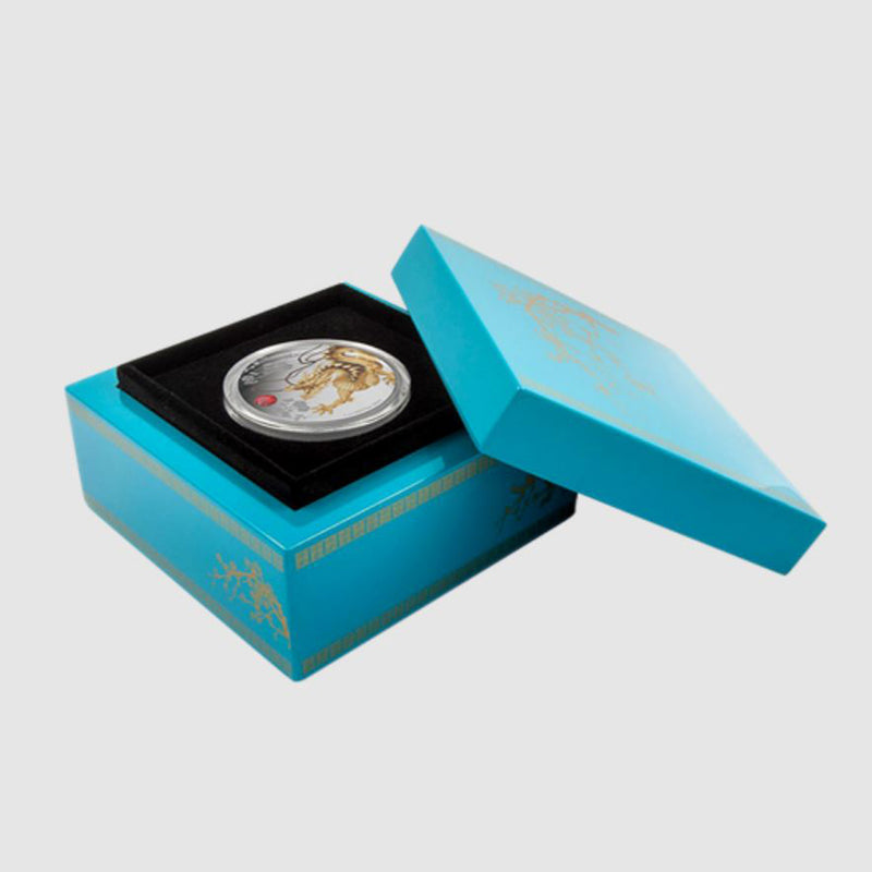2015 $2 Feng Sui Dragon - Fine Silver Coin