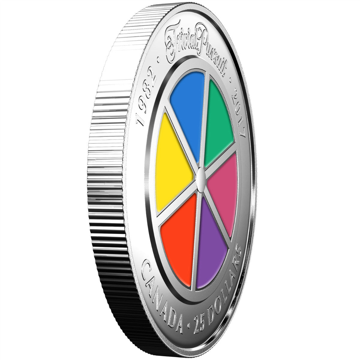 2017 $25 Trivial Pursuit, 35th Anniversary - Pure Silver Coin