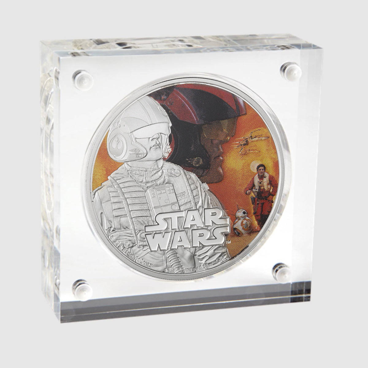 2016 $2 Star Wars: Poe Dameron - Pure Silver Coin