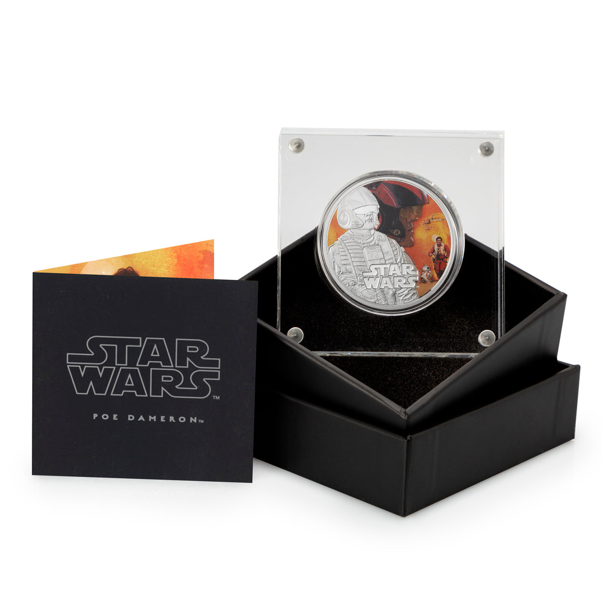 2016 $2 Star Wars: Poe Dameron - Pure Silver Coin