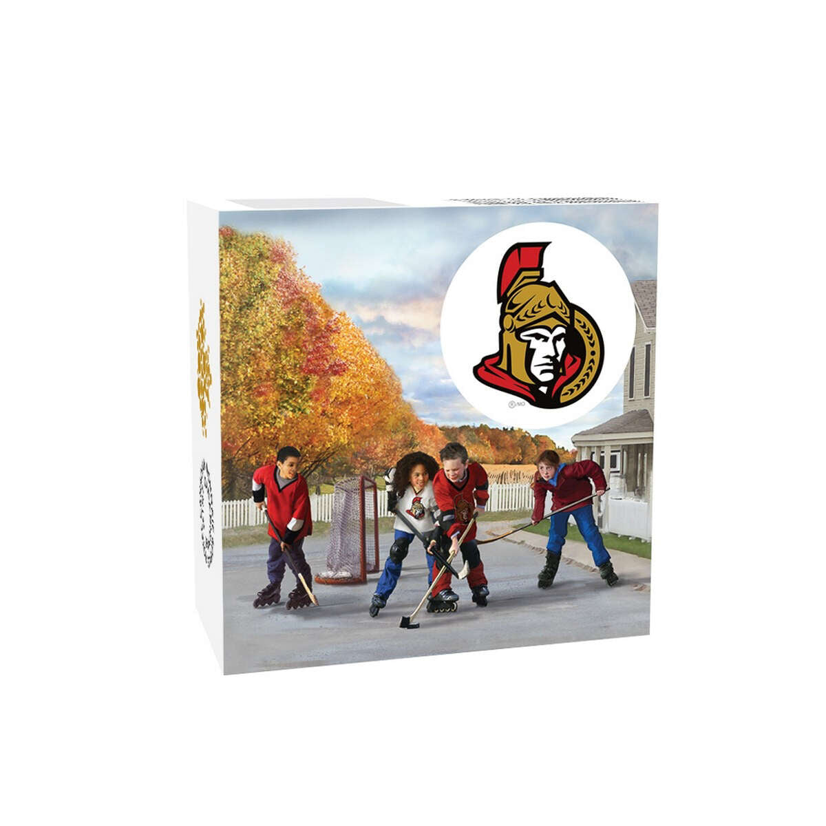 2017 $10 Passion to Play: Ottawa Senators - Pure Silver Coin