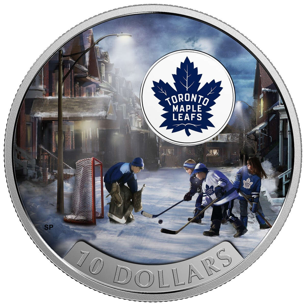 2017 $10 Passion to Play: Toronto Maple Leafs - Pure Silver Coin Default Title