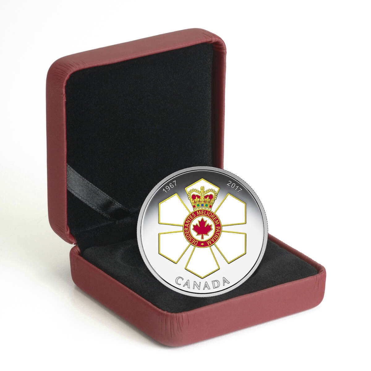 2017 $20 Canadian Honours: Order of Canada, 50th Anniversary - Pure Silver Coin