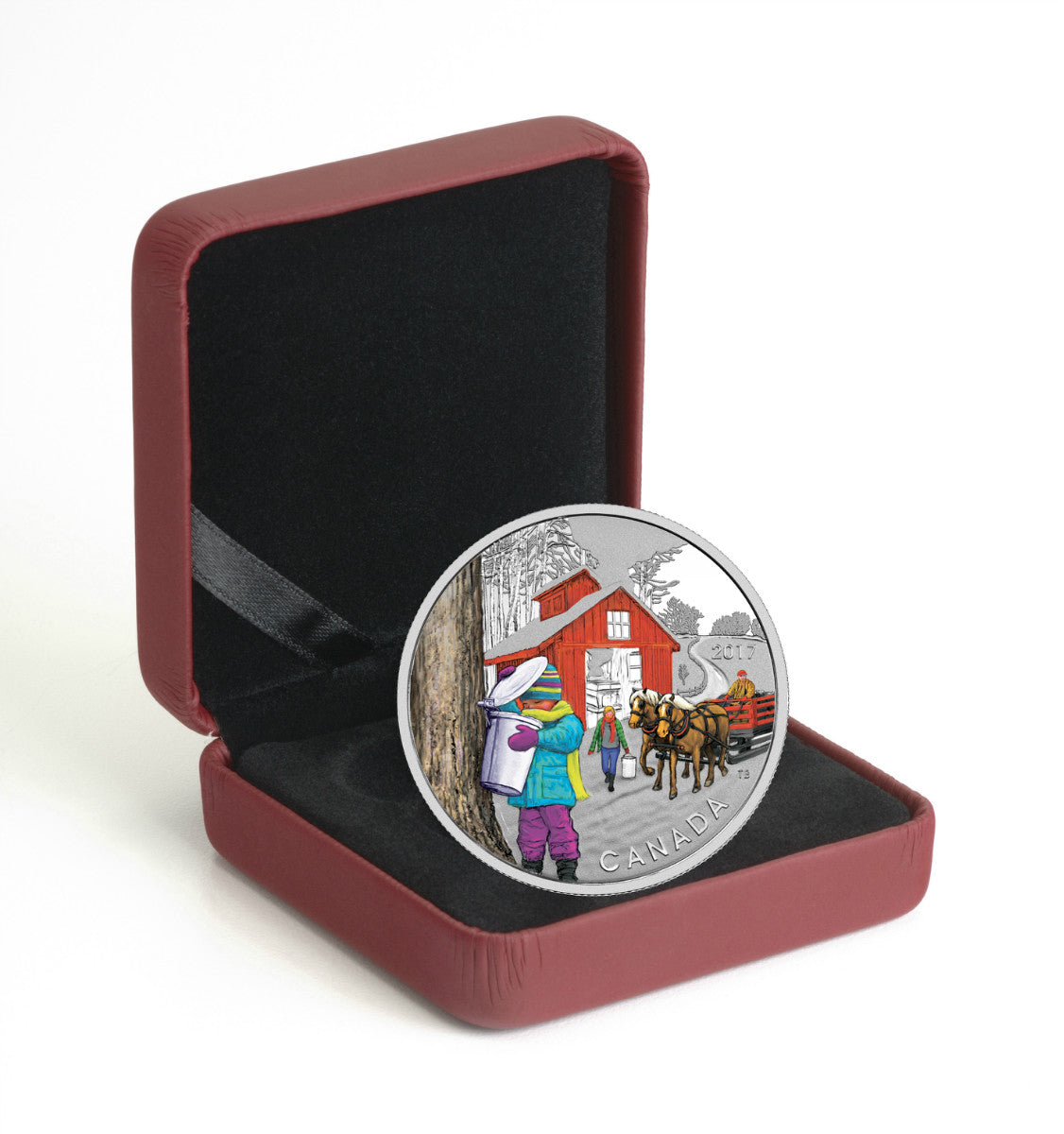 2017 $10 The Sugar Shack - Pure Silver Coin