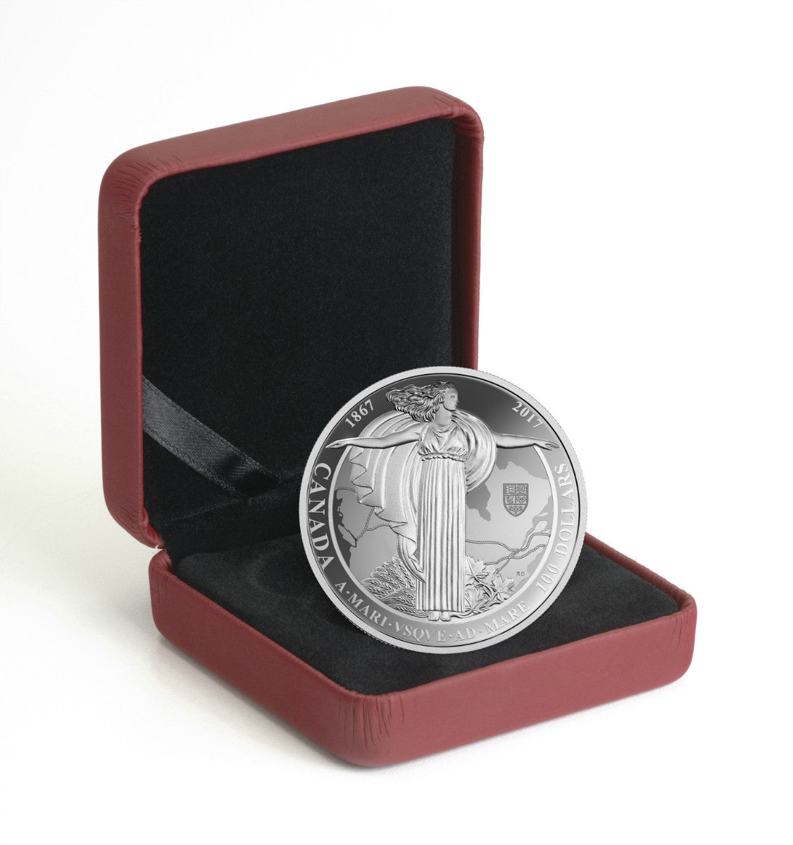 2017 $100 1927 Diamond Jubilee of Canadian Confederation - Pure Silver