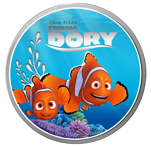 2016 $2 Finding Dory - Pure Silver Coin Set