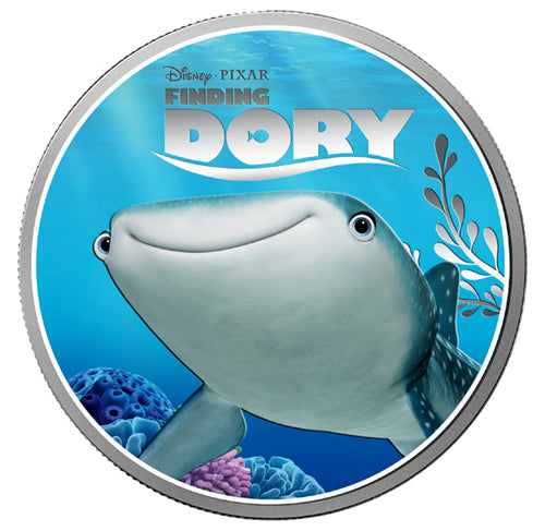 2016 $2 Finding Dory - Pure Silver Coin Set