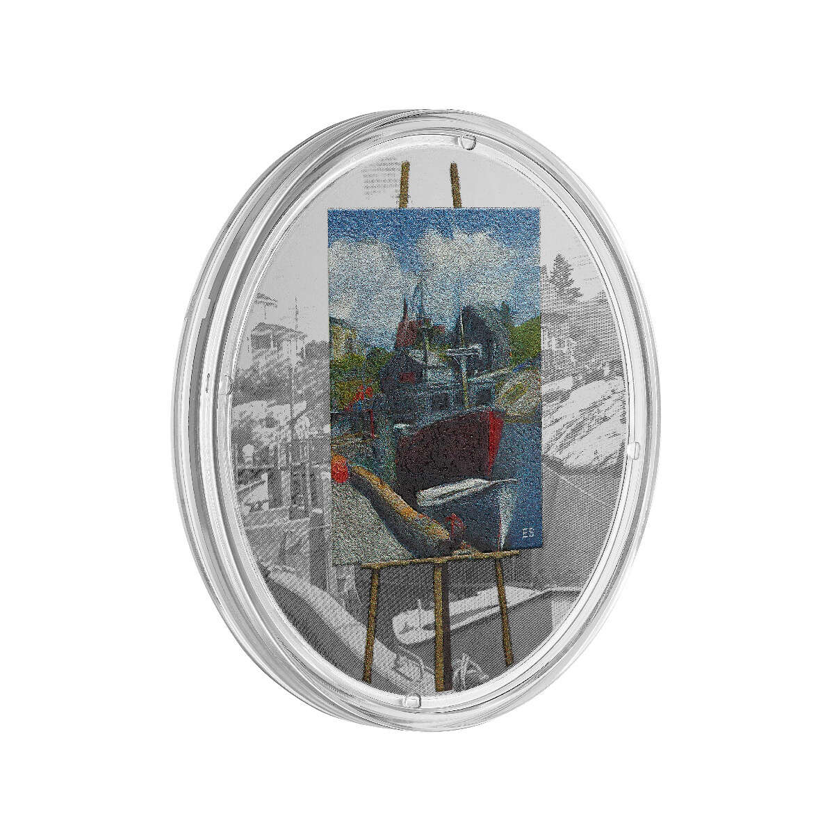 2017 $20 En Plein Air: Maritime Memories - Pure Silver Coin