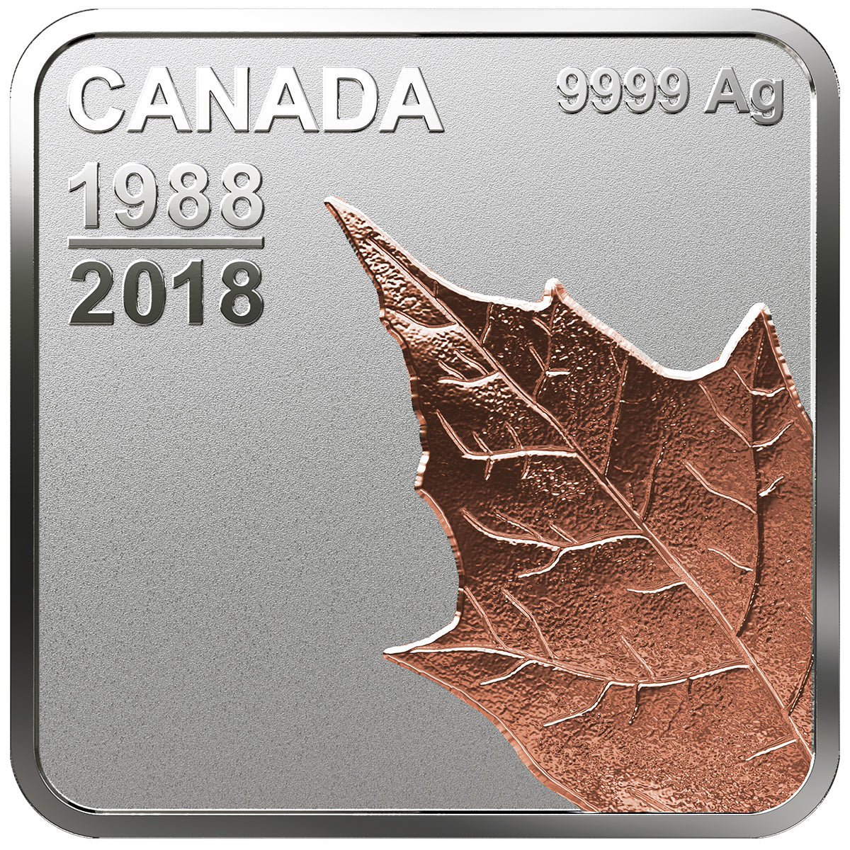 2018 $3 Maple Leaf Quartet: Thirty Years - Pure Silver Coin Set