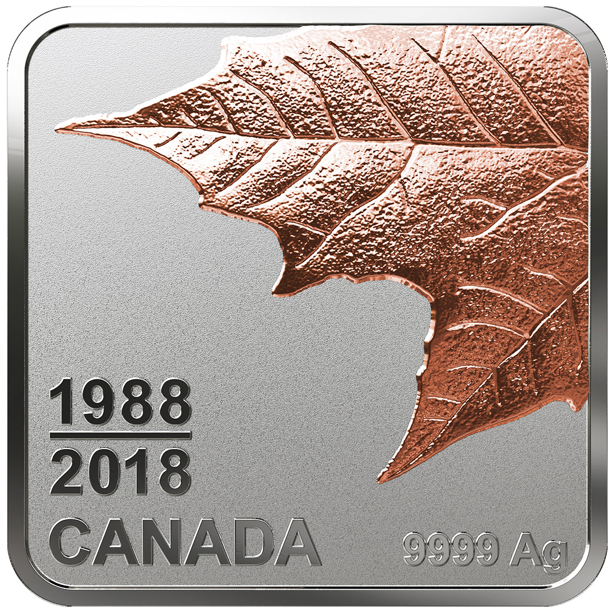 2018 $3 Maple Leaf Quartet: Thirty Years - Pure Silver Coin Set