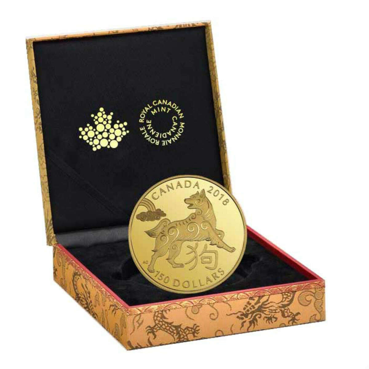 2018 $150 Year of the Dog - 18-Karat Gold Coin