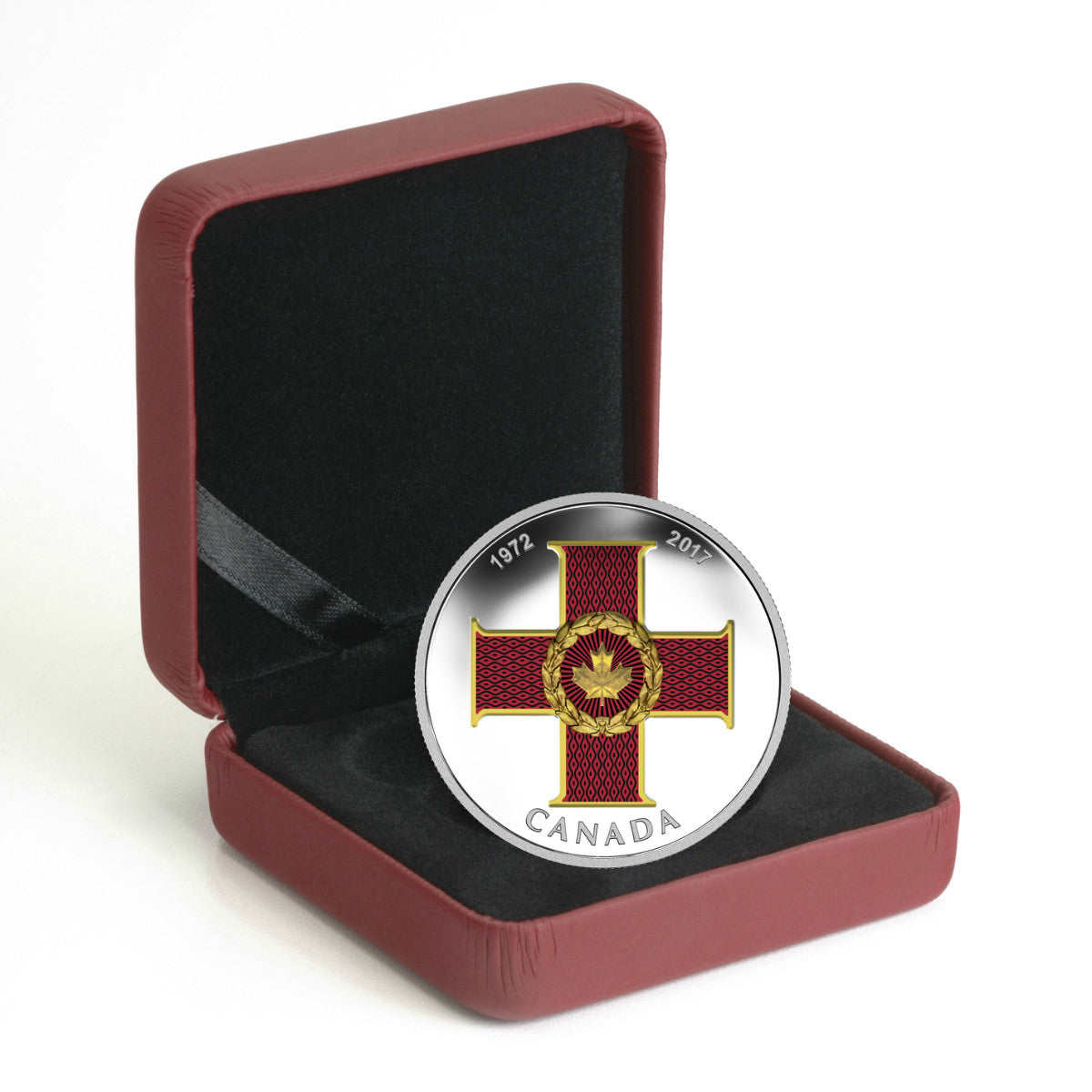 2017 $20 Canadian Honours: Cross of Valour - Pure Silver Coin