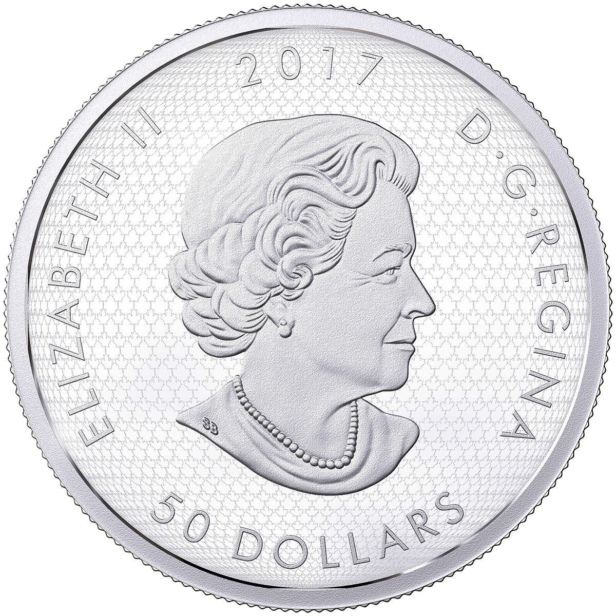 2017 $50 Monarch Migration - Pure Silver Coloured Coin