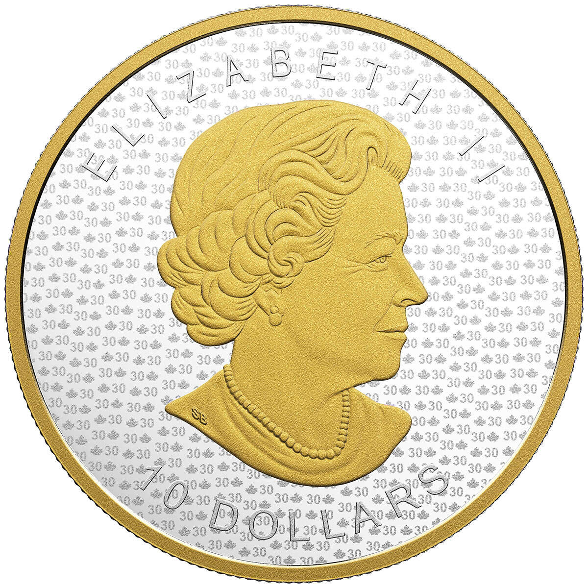 2018 $10 SML Tribute to 30 Years - Pure Silver Coin