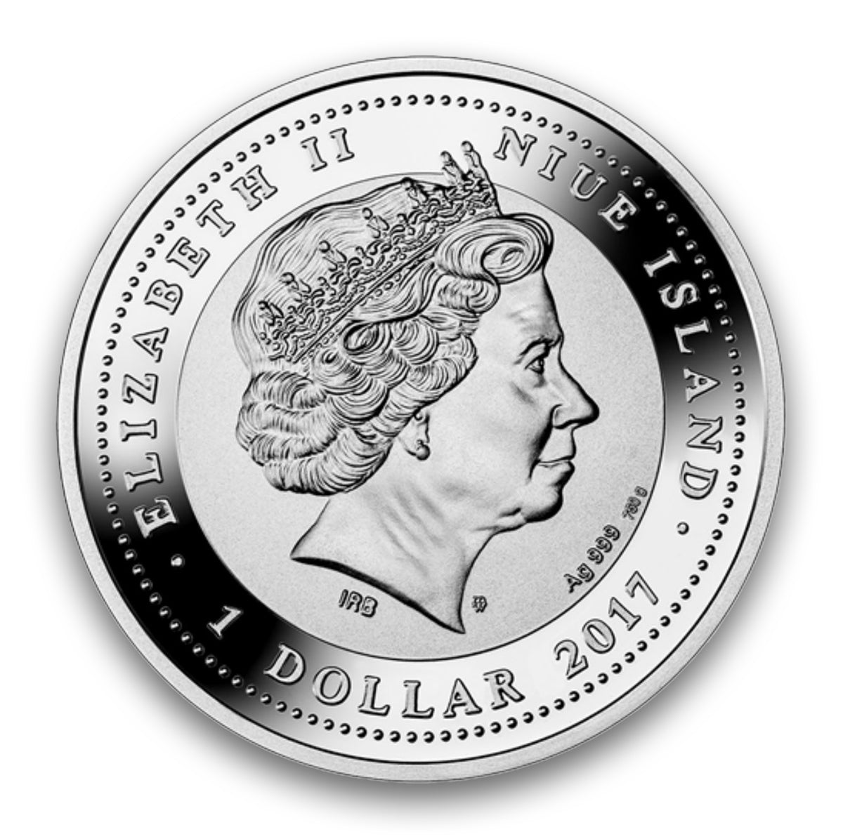 2017 $1 Tree of Luck - Pure Silver Coin