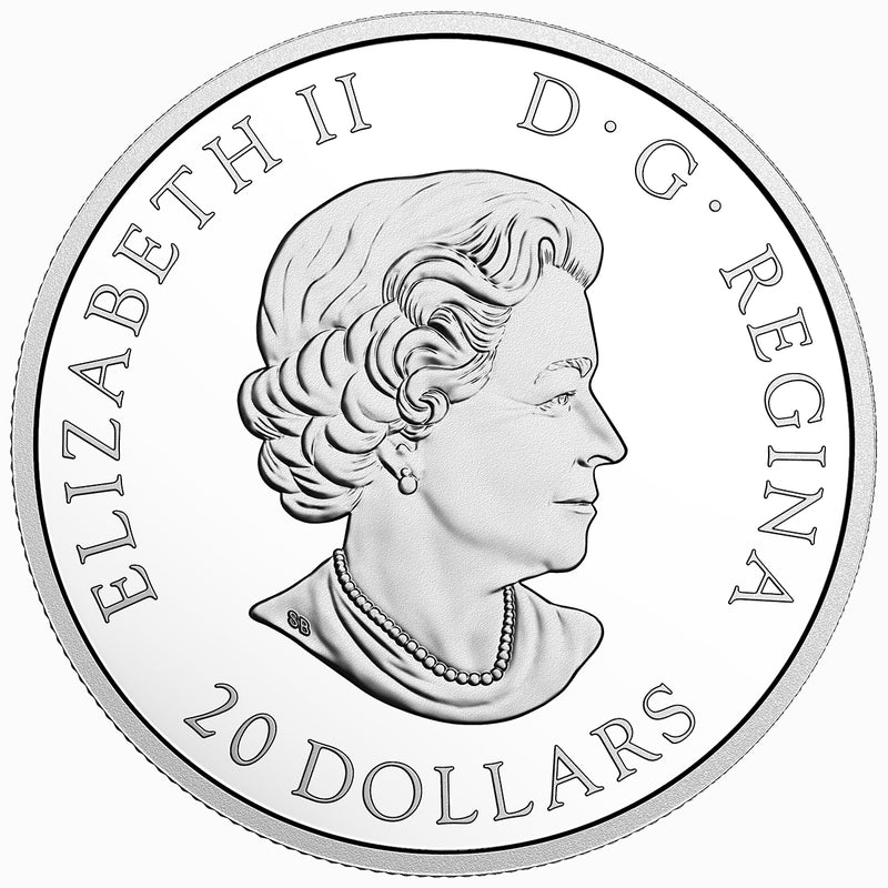2018 $20 Royal Portrait - Pure Silver Coin