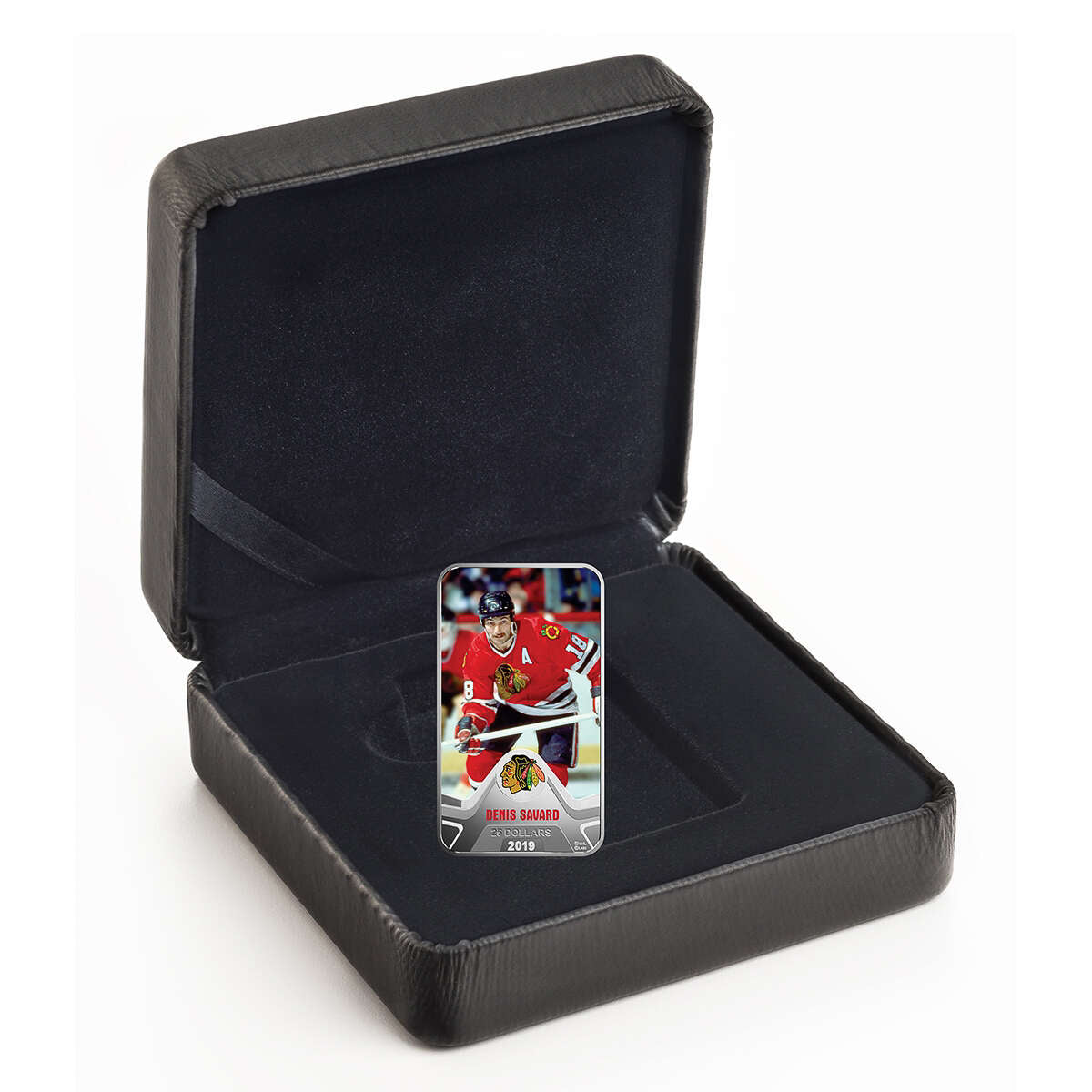 2019 $25 Denis Savard: Chicago Blackhawks - Fine Silver Coin