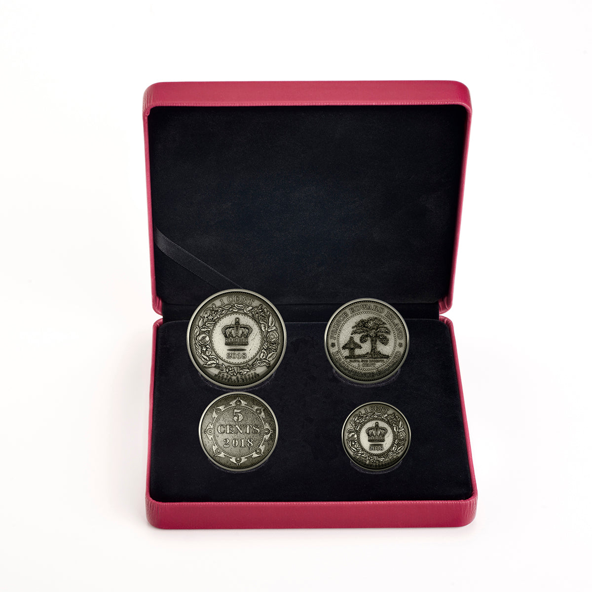 2018 Before Confederation Colonial Currency of The Atlantic Provinces - Pure Silver 4-Coin Set