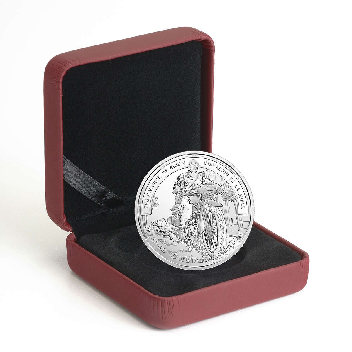 2018 $20 Second World War Series: The Invasion of Sicily - Pure Silver Coin