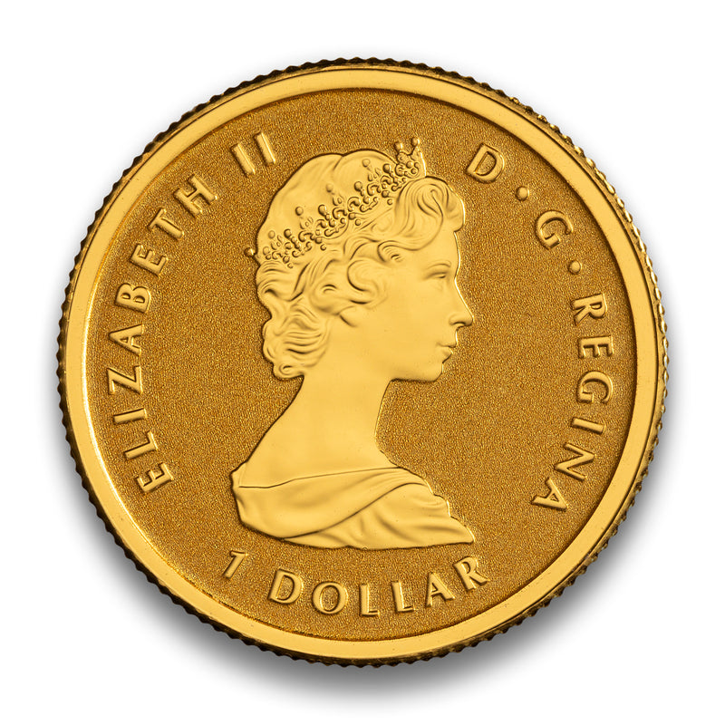 2019 $1 40th Anniversary of the Gold Maple Leaf - 1/20th oz. Gold Maple Leaf Coin