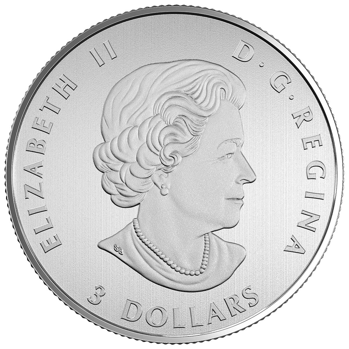 2018 $3 Caribou - Pure Silver Coin