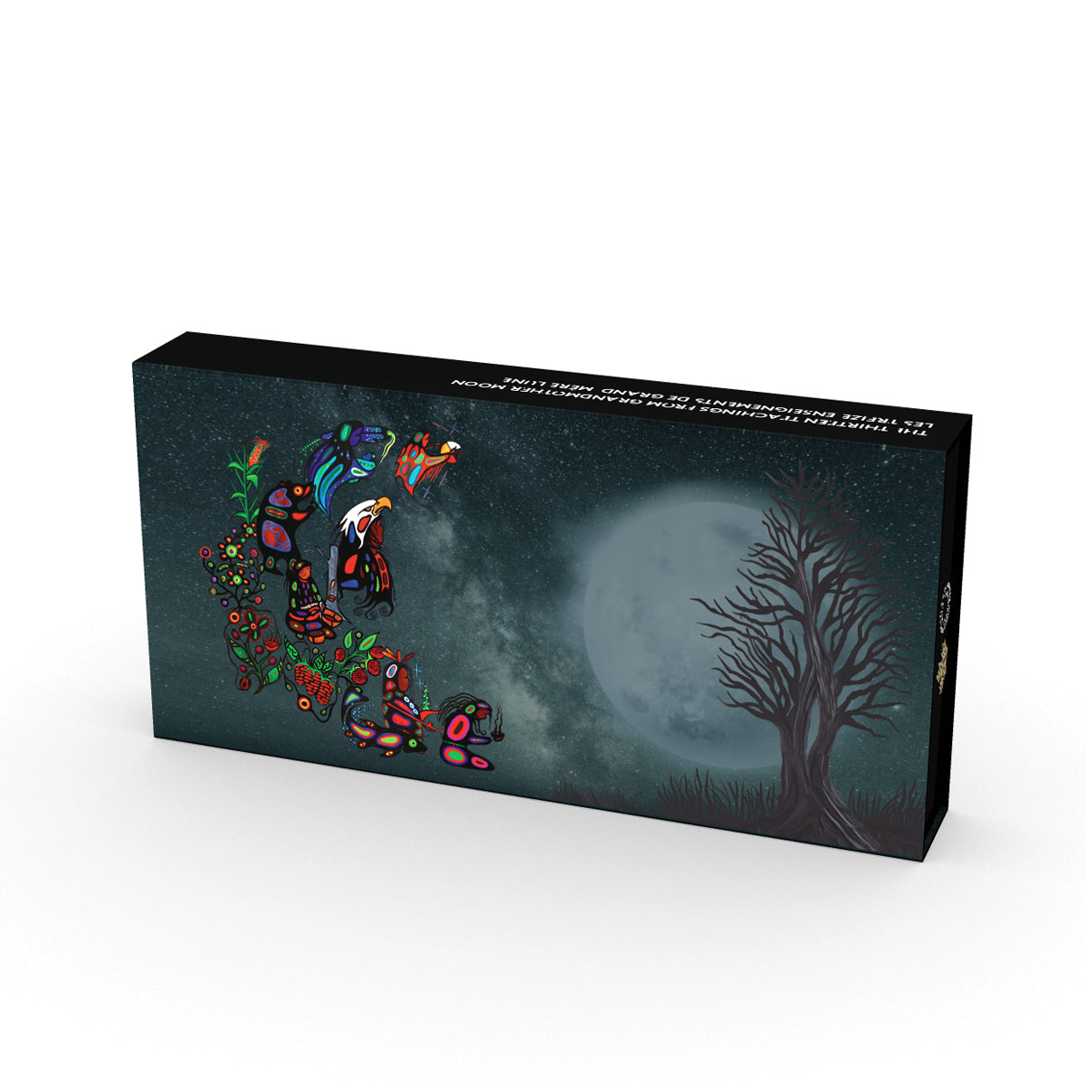 2018 $3 Thirteen Teachings from Grandmother Moon - Pure Silver Coloure