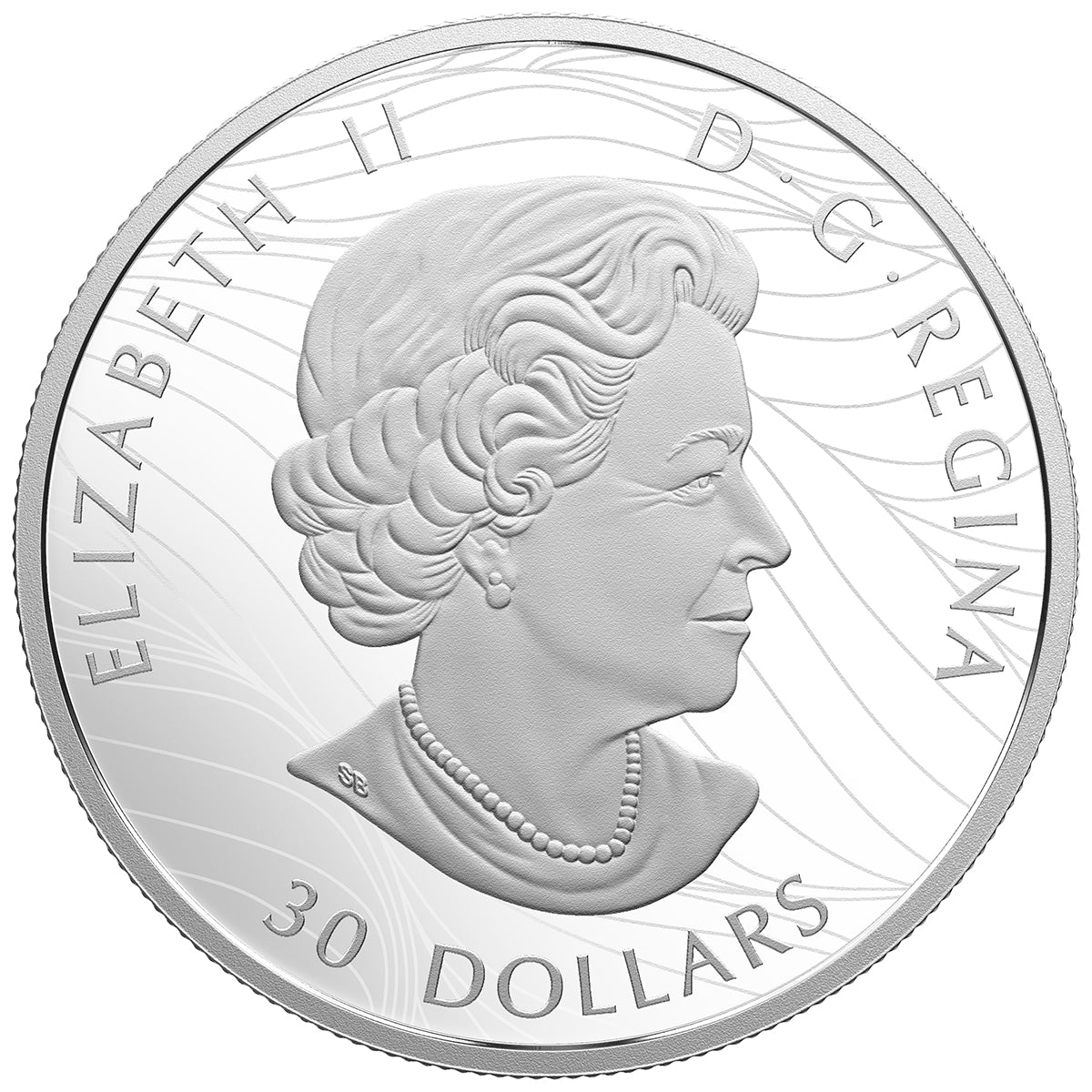 2018 $30 Canadian Canopy: The Maple Leaf - Pure Silver Coin