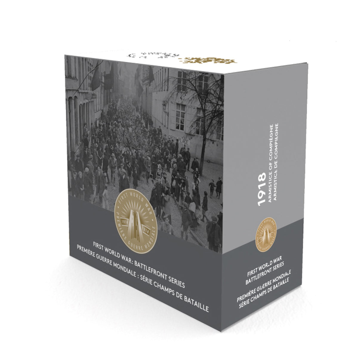 2018 $20 First World War Battlefront Series: Armistice of Compiegne - Pure Silver Coin