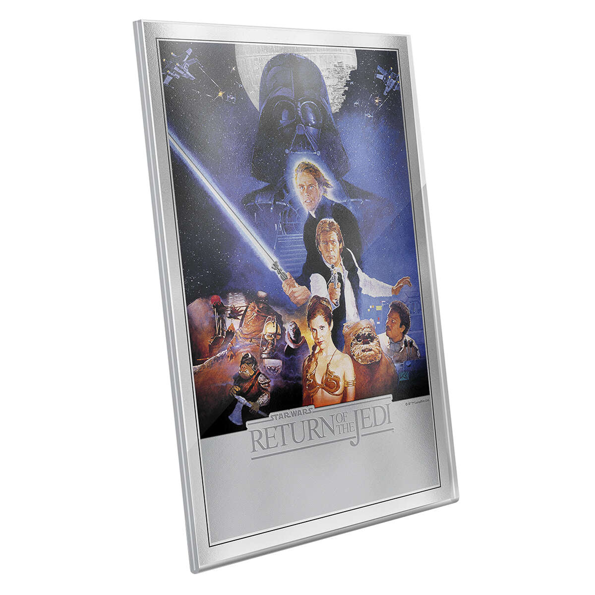 2018 $2 Star Wars: Return of the Jedi Silver Foil - Pure Silver Coin