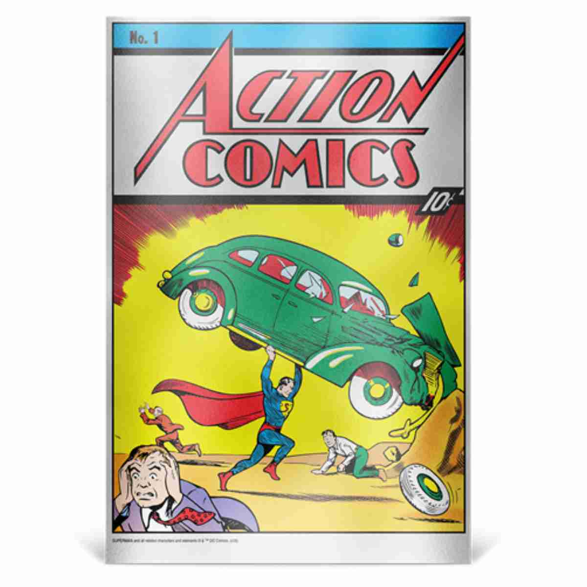 2018 DC Comics: Action Comics #1 - Premium Silver Foil