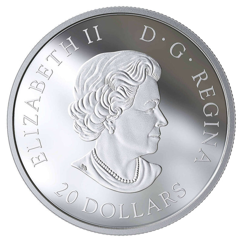 2019 $20 125th Anniversary of the Birth of Billy Bishop - Pure Silver Coin