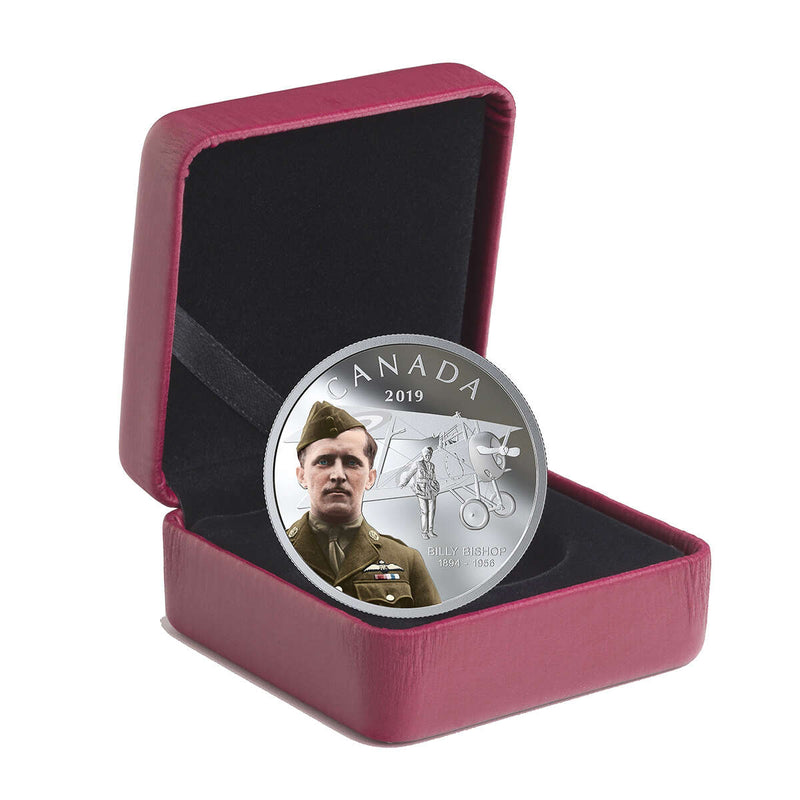 2019 $20 125th Anniversary of the Birth of Billy Bishop - Pure Silver Coin