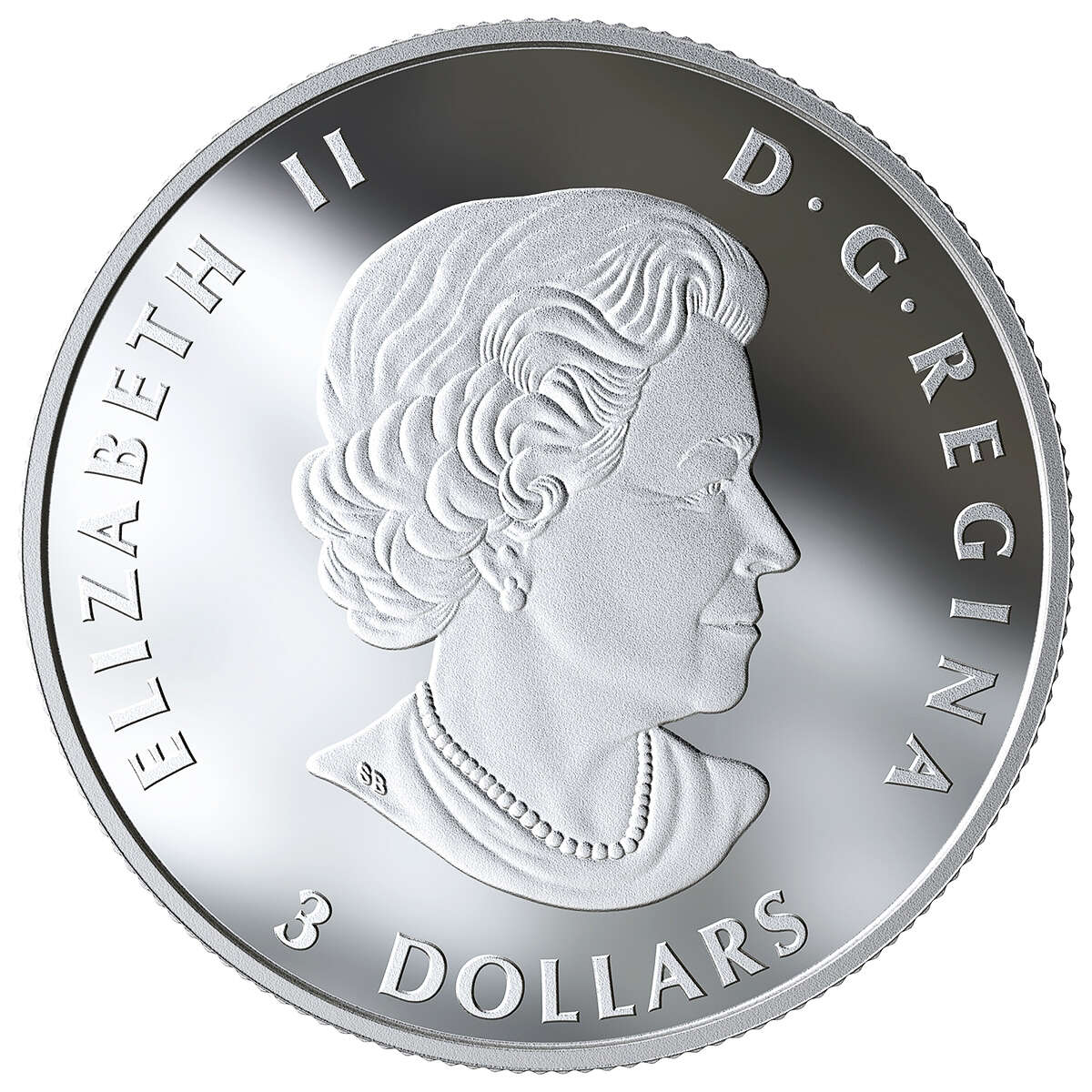 2019年 カナダ 3ドル銀貨 セレブレーション・オブ・ラブ スワロフスキー 2019 $3 Celebration of Love - Pure Silver Coin