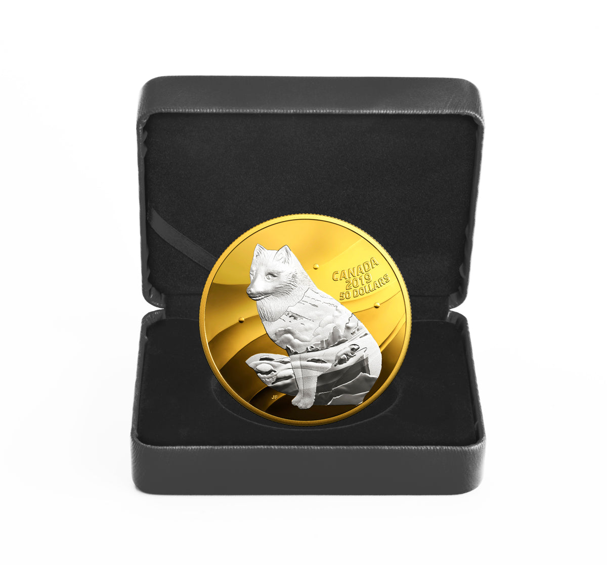 2019 $50 My Inner Nature: Arctic Fox - Pure Silver Coin