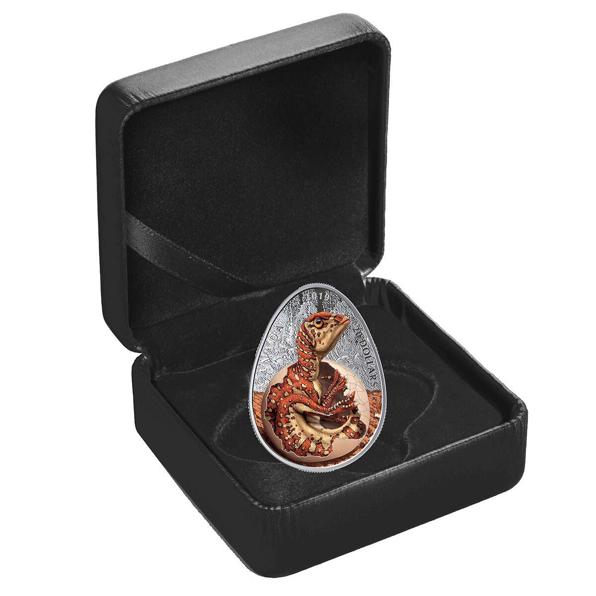 2019 $20 Hatching Hadrosaur - Pure Silver Coin