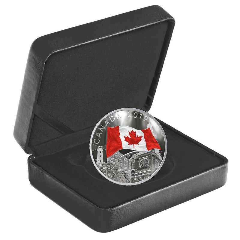 2019 $30 The Fabric of Canada - Pure Silver Coin <i>(No Certificate)</i>