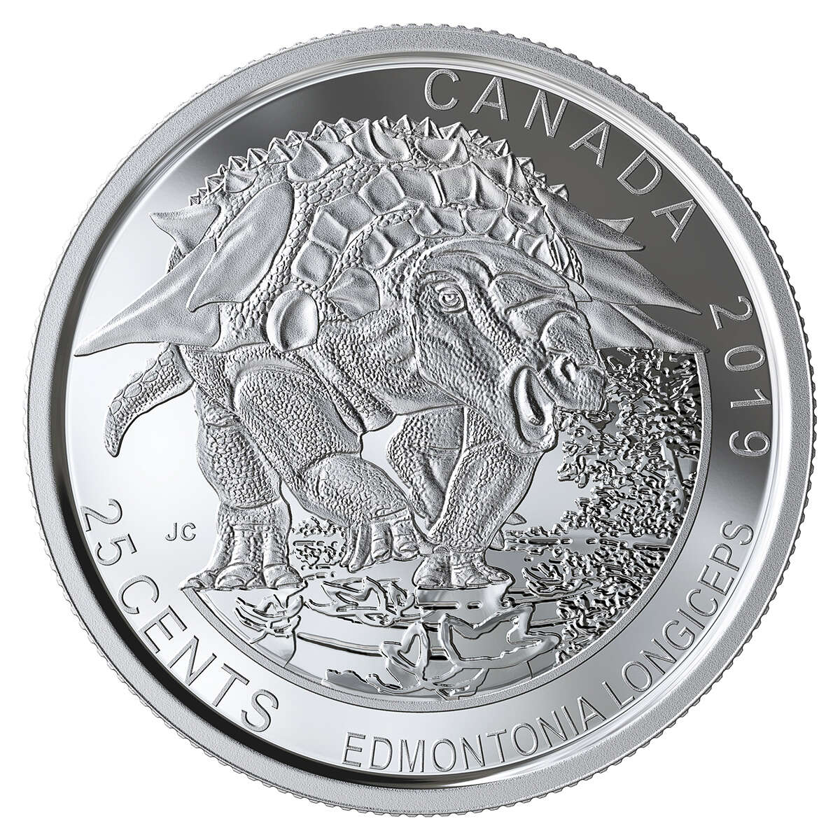 2019 25-Cent Dinosaurs of Canada Set - 3 Coin Set