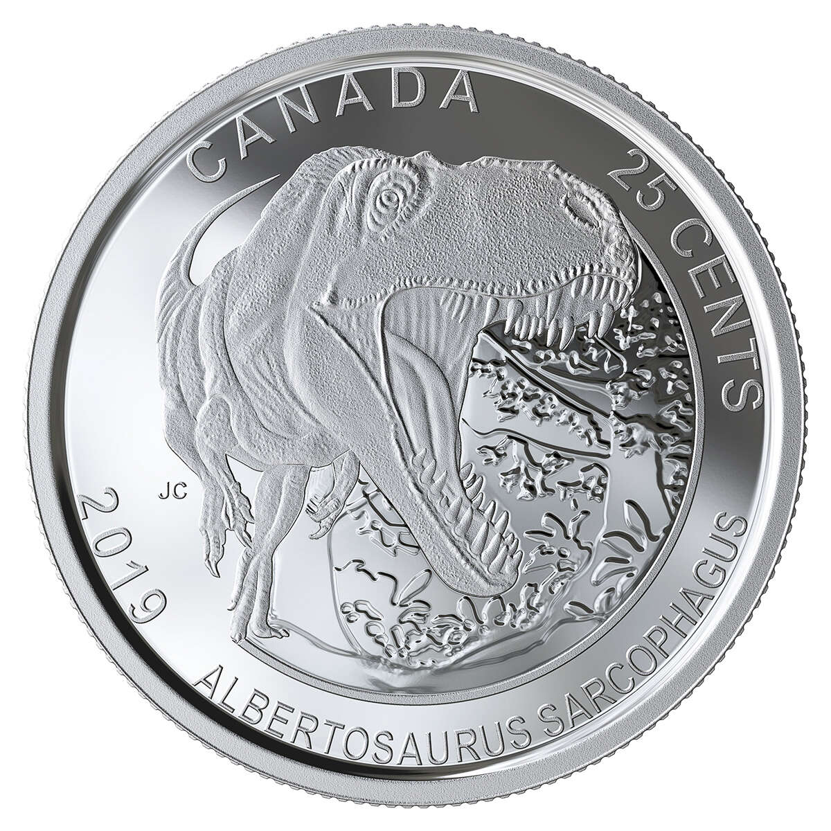 2019 25-Cent Dinosaurs of Canada Set - 3 Coin Set