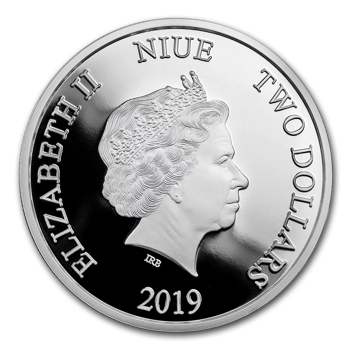 2019 $2 Love is Precious: Bluebirds - Pure Silver Coin