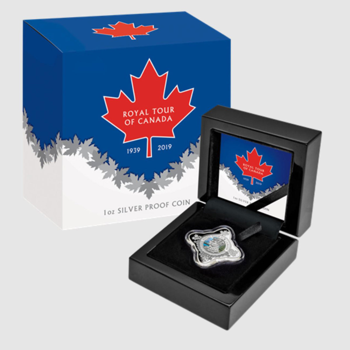 2019 $1 80th Anniversary of the Royal Tour of Canada - Pure Silver Coin