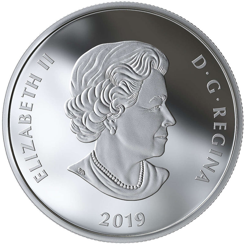 2019 $20 Lights on Parliament Hill - Pure Silver Coin