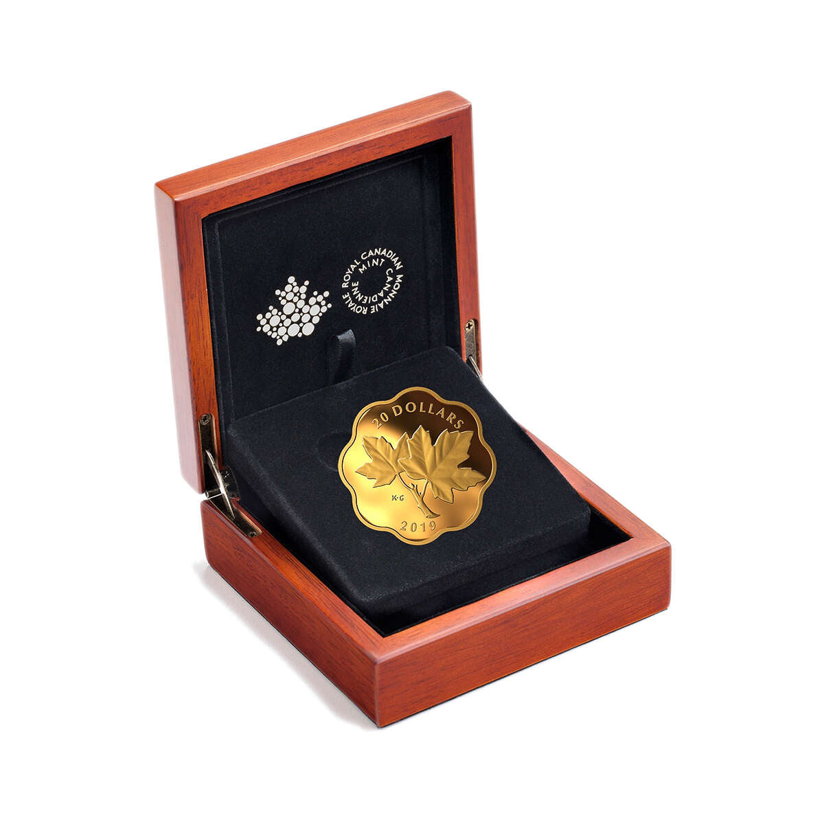 2019 $20 Iconic Maple Leaves (MC) - Pure SIlver Coin