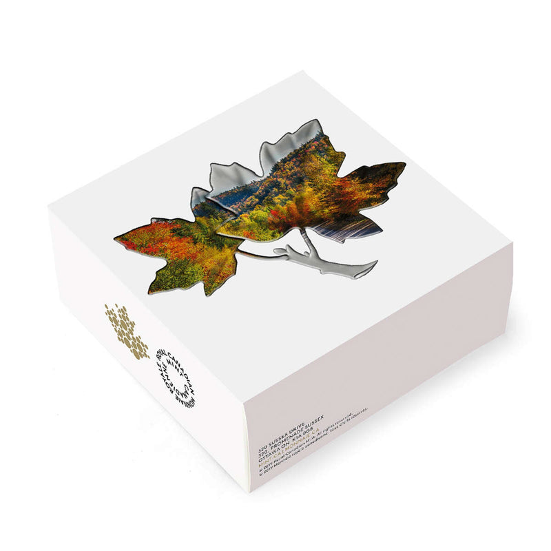 2019 Silver $20 Iconic Maple Leaves MC