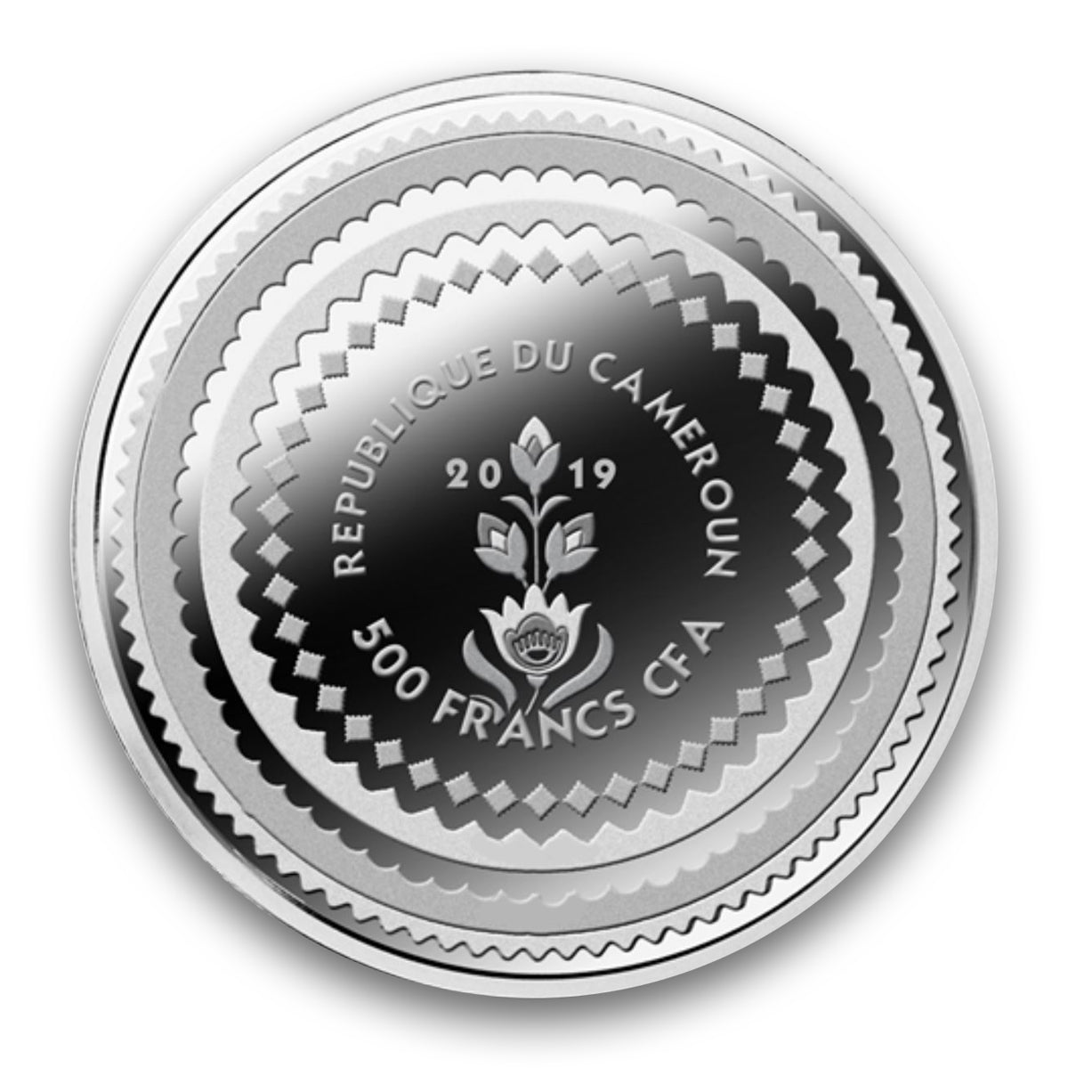 2019 500 Francs Folklore: Ukrainian - Pure Silver Coin