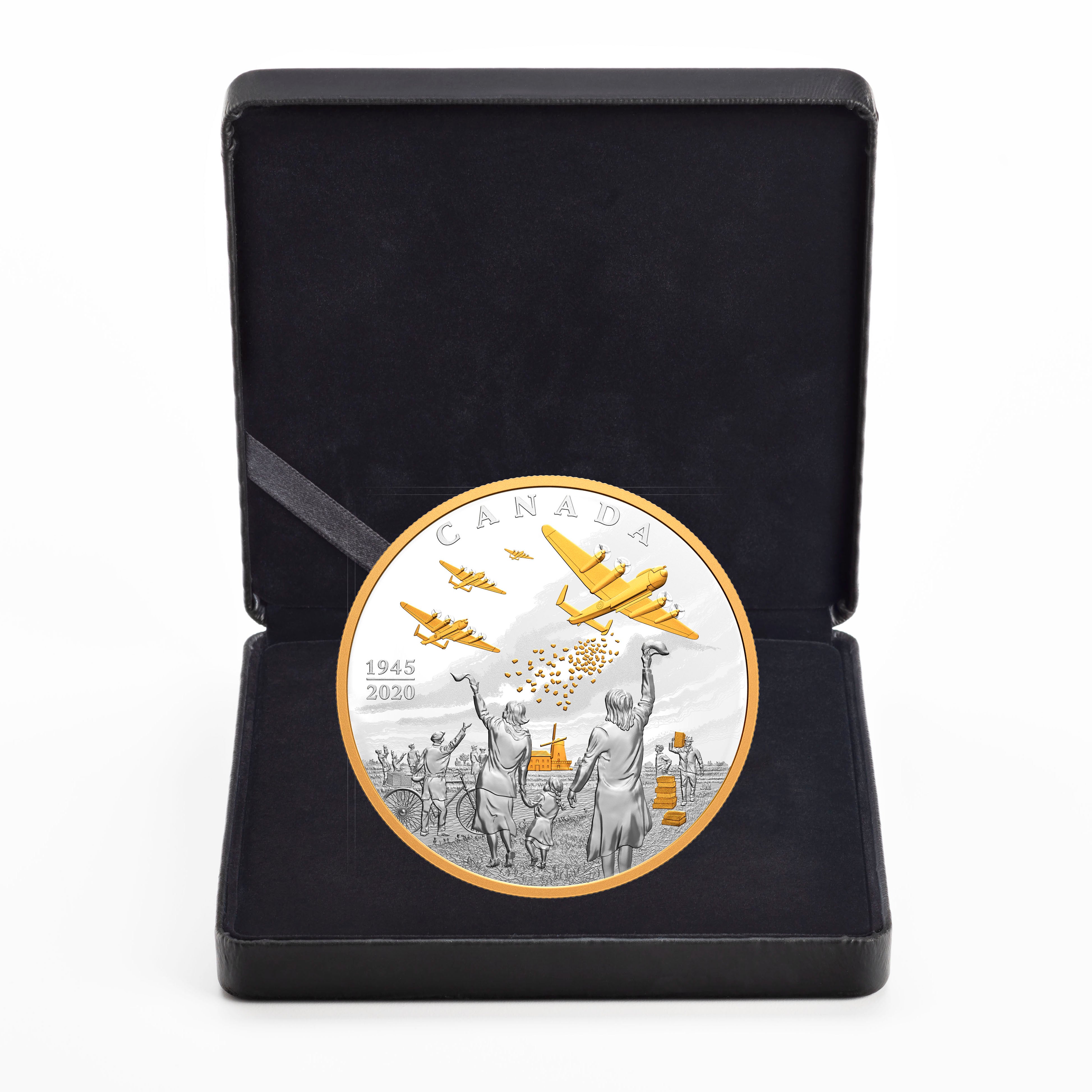 2020 $100 Liberation of the Netherlands: Operation Manna - Pure Silver Coin