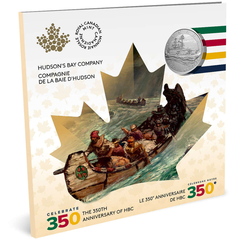 2020 $5 Moments To Hold: 350th Anniversary of Hudson's Bay Company - Pure Silver Coin