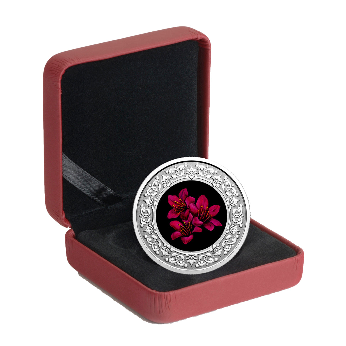 2021 $3 Floral Emblems of Canada - Nunavut: Purple Saxifrage -  Pure Silver Coin
