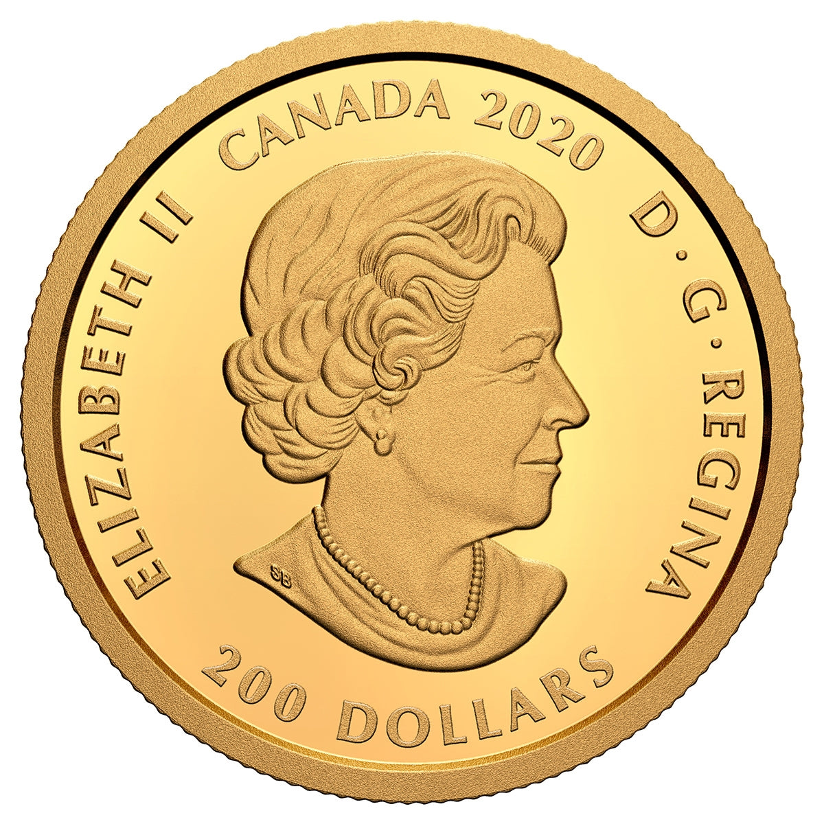 2020 $200 Bill Reid: Xhuwaji, Haida Grizzly Bear - Pure Gold Coin